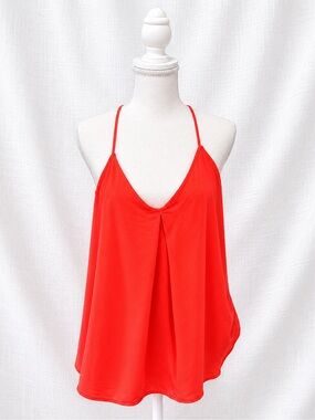 Bright Neon V-Neck Spaghetti-Strap Camisole